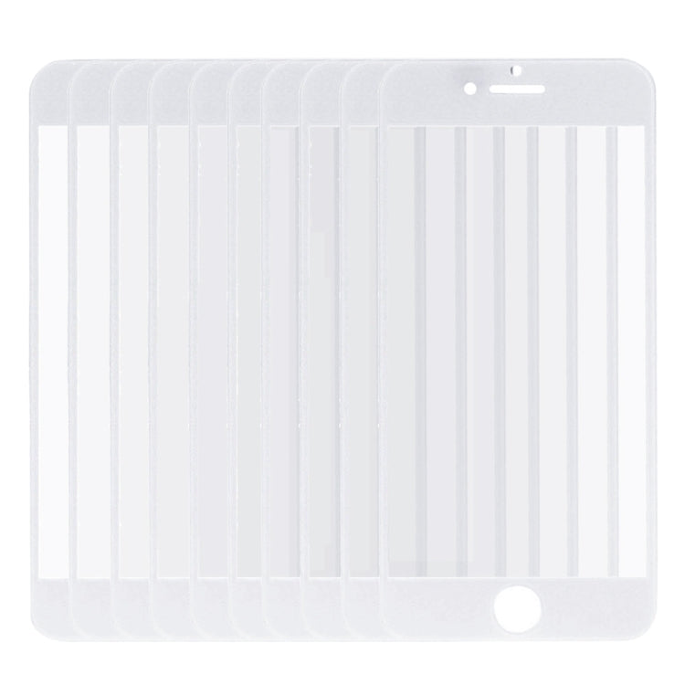 10 PCS for iPhone 6 Plus Front Screen Outer Glass Lens(White) - free shipping - PMC TechLife - Order now!