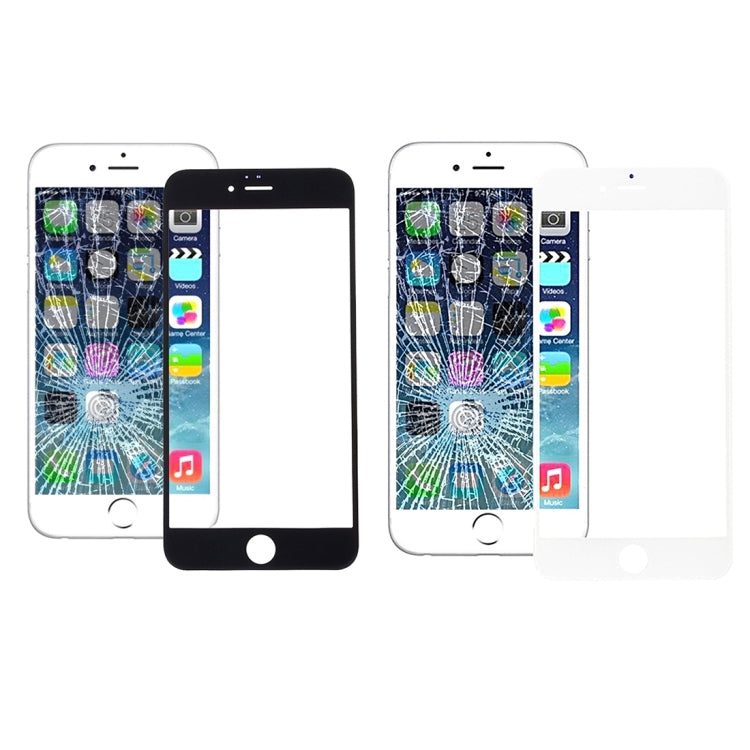 5 PCS Black + 5 PCS White for iPhone 6s & 6 Front Screen Outer Glass Lens - free shipping - PMC TechLife - Order now!