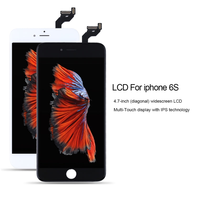 Original LCD Screen for iPhone 6S with Digitizer Full Assembly (White) - free shipping - PMC TechLife - Order now!