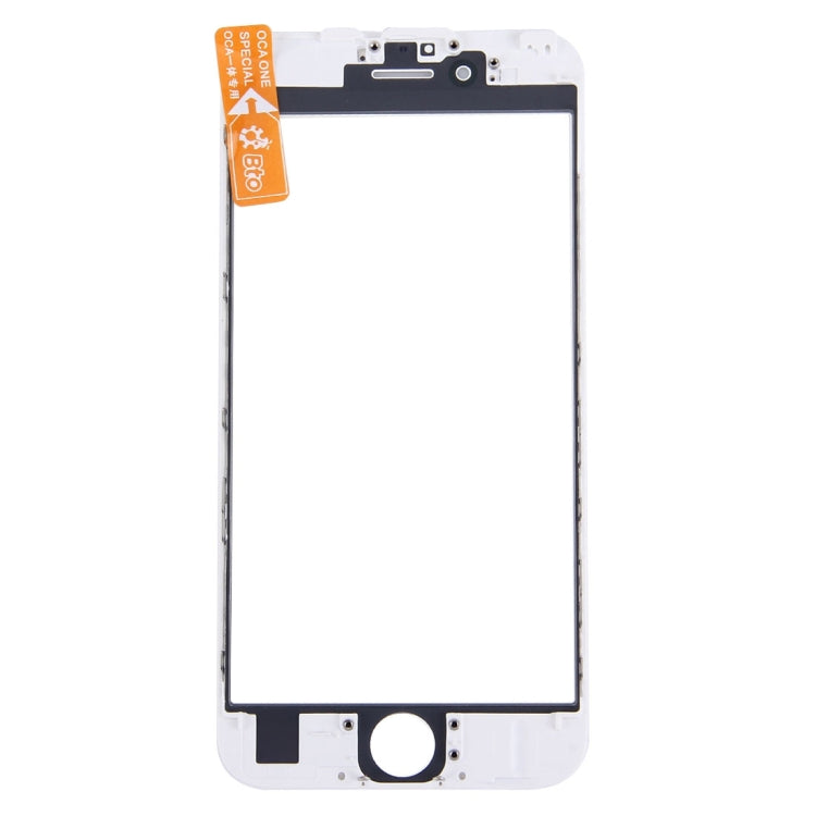 Front Screen Outer Glass Lens with Front LCD Screen Bezel Frame & OCA Optically Clear Adhesive for iPhone 6s(White) - free shipping - PMC TechLife - Order now!