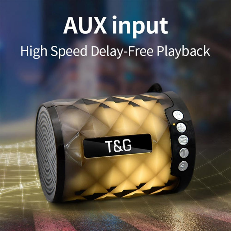 T&G TG155 Bluetooth 4.2 Mini Portable Wireless Bluetooth Speaker with Colorful Lights(Red) - Mini Speaker by T&G | Online Shopping South Africa | PMC TechLife | Buy Now Pay Later Mobicred