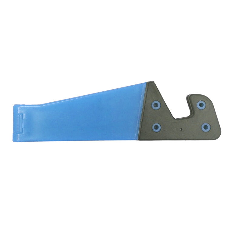 V Shape Universal Mobile Phone Tablet Bracket Holder (Sky Blue) - Desktop Holder by PMC TechLife | Online Shopping South Africa | PMC TechLife