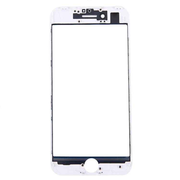 Front Screen Outer Glass Lens with Front LCD Screen Bezel Frame for iPhone 7 (White) - free shipping - PMC TechLife - Order now!