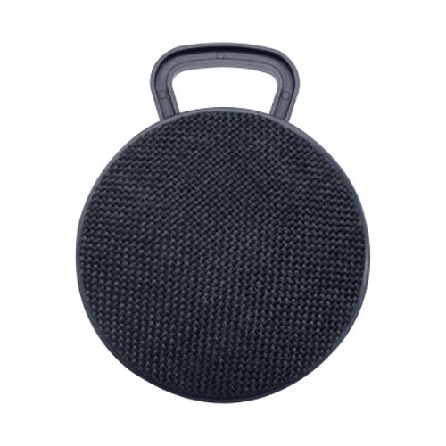 A01L Cloth Texture Round Portable Mini Bluetooth Speaker, Support Hands-free Call & TF Card(Black) - Mini Speaker by PMC TechLife | Online Shopping South Africa | PMC TechLife