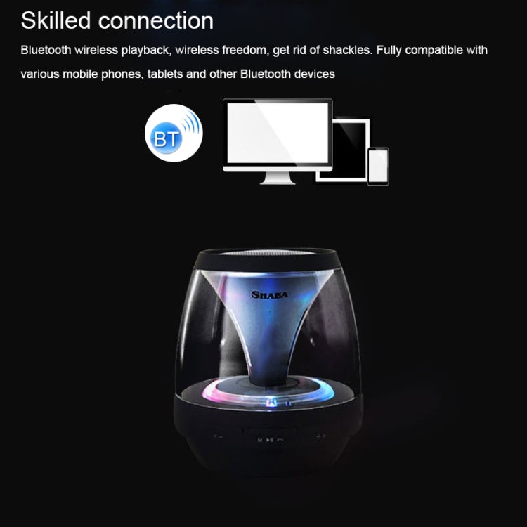 SHABA VS-18 Bluetooth 4.2 Multi-function Portable Small Magic Lamp Colorful Wireless Bluetooth Speaker (Pink) - Mini Speaker by PMC TechLife | Online Shopping South Africa | PMC TechLife