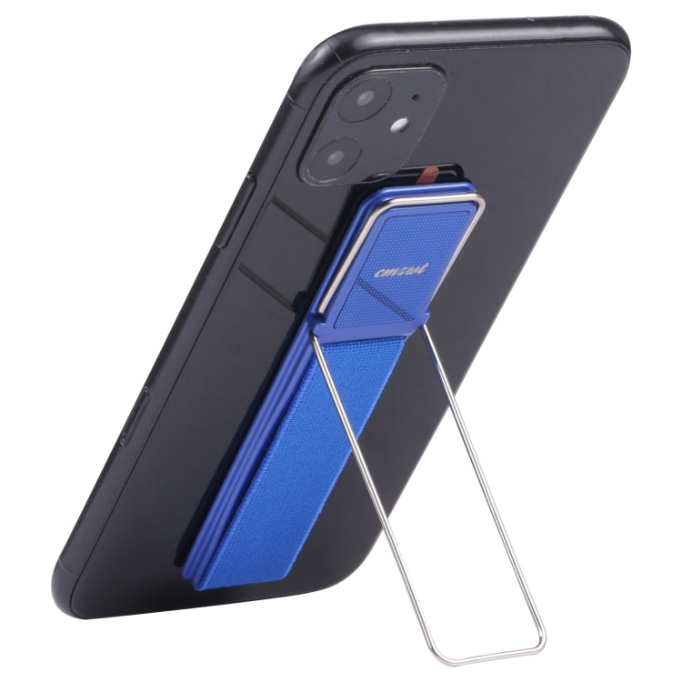 cmzwt CPS-030 Adjustable Folding Magnetic Mobile Phone Holder Bracket with Grip (Blue) - Hand-Sticking Bracket by PMC Jewellery | Online Shopping South Africa | PMC Jewellery