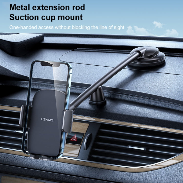 USAMS US-ZJ065 Car Center Console Windshield Mobile Phone Holder - free shipping - PMC TechLife - Order now!