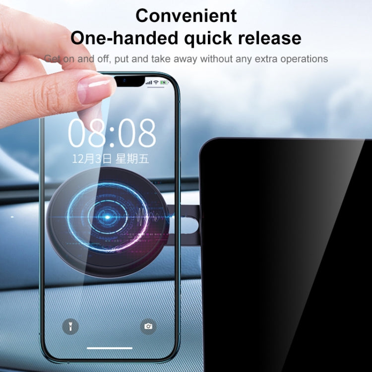 R-JUST HZ19 Car Mobile Phone Magnetic Bracket (Black) - free shipping - PMC TechLife - Order now!