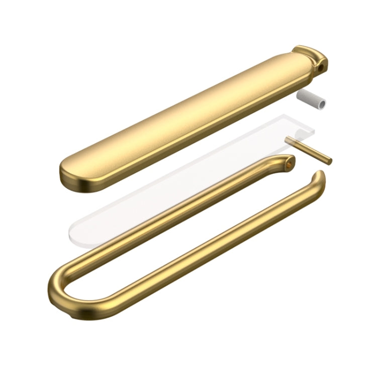 Integrated Mobile Phone Folding Holder (Gold) - Hand-Sticking Bracket by PMC TechLife | Online Shopping South Africa | PMC TechLife