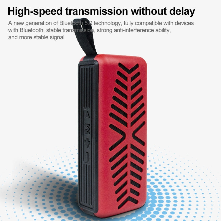 EBS-039 Portable Retro Card Single Speaker Mini Wireless Bluetooth Speaker (Orange) - Mini Speaker by PMC TechLife | Online Shopping South Africa | PMC TechLife