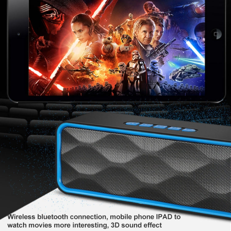 SC211 Pro Outdoor Multi-function Card Wireless Bluetooth Speaker Standard Edition (Red) - Desktop Speaker by PMC TechLife | Online Shopping South Africa | PMC TechLife