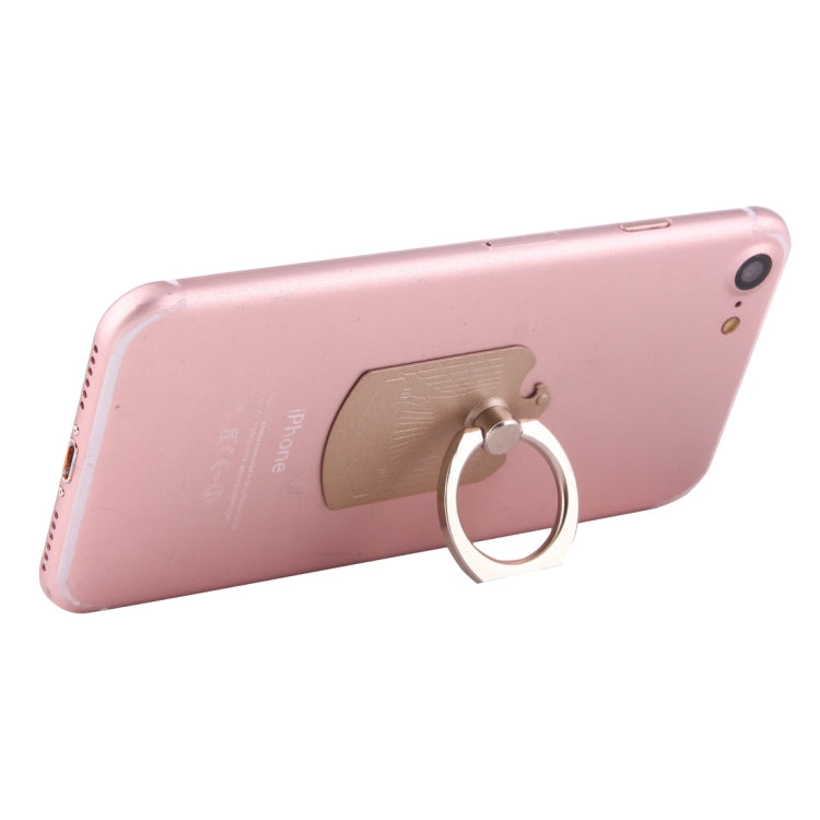 Cmzact CPS-2in1 2 in 1 Eagle Shape 360 Degrees Rotation Magnetic Phone Ring Stent Car Hook Mount(Gold) - Ring Holder by PMC TechLife | Online Shopping South Africa | PMC TechLife