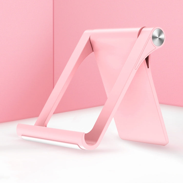 ZM-7 Universal 360-degree Rotating Matte Texture Mobile Phone / Tablet Stand Desktop Stand (Pink) - Desktop Holder by PMC Jewellery | Online Shopping South Africa | PMC Jewellery