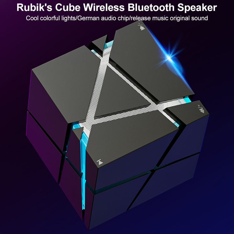 Qone 2 Cube Mini Portable Card Wireless Bluetooth Speaker(Black) - Mini Speaker by PMC TechLife | Online Shopping South Africa | PMC TechLife