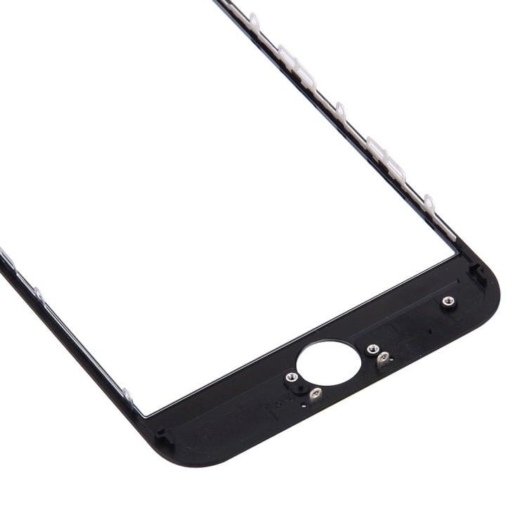 Front Screen Outer Glass Lens with Front LCD Screen Bezel Frame & OCA Optically Clear Adhesive for iPhone 7(Black) - free shipping - PMC TechLife - Order now!
