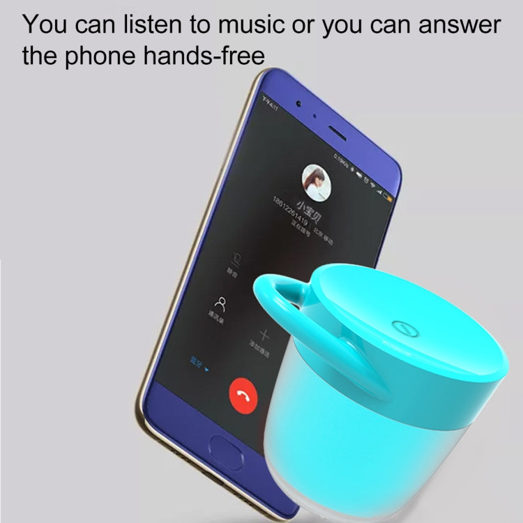 Universe XHH-T502 Portable Loudspeakers Mini Wireless Bluetooth V4.2 Speaker, Support Hands-free / Support TF Music Player(Blue) - Mini Speaker by PMC Jewellery | Online Shopping South Africa | PMC Jewellery