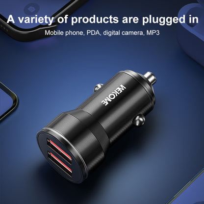 WK WP-C43 Staroad Series 15W Dual USB Car Charger(Coffee) - Car Charger by WK | Online Shopping South Africa | PMC Jewellery