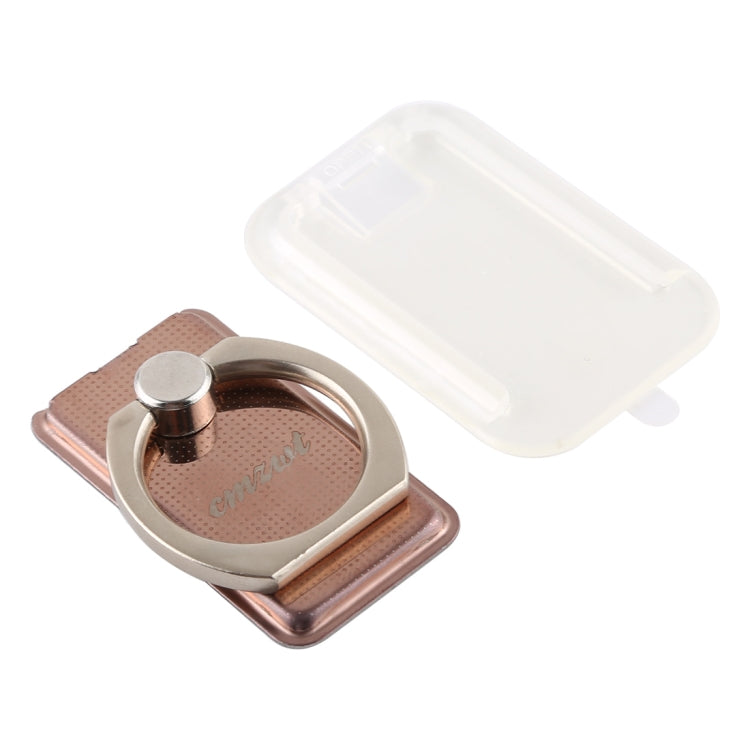 CPS-013 360 Degrees Rotate Freely Removable Magnetic Ring Stand Phone Holder, Support Wireless Charging(Rose Gold) - Ring Holder by PMC Jewellery | Online Shopping South Africa | PMC Jewellery