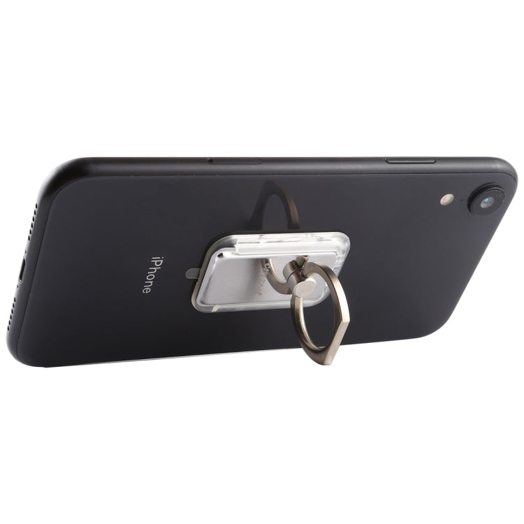 CPS-013 360 Degrees Rotate Freely Removable Magnetic Ring Stand Phone Holder, Support Wireless Charging(Silver) - Ring Holder by PMC TechLife | Online Shopping South Africa | PMC TechLife