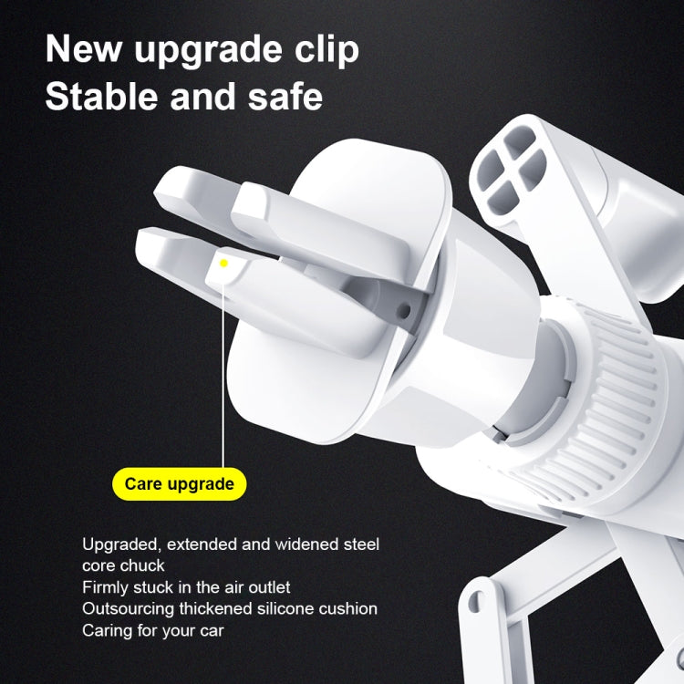 WK WA-S41 iDeal Series Car Gravity Bracket Car Air Outlet FoldingMobile Phone Holder Bracket - Car Holders by WK | Online Shopping South Africa | PMC TechLife