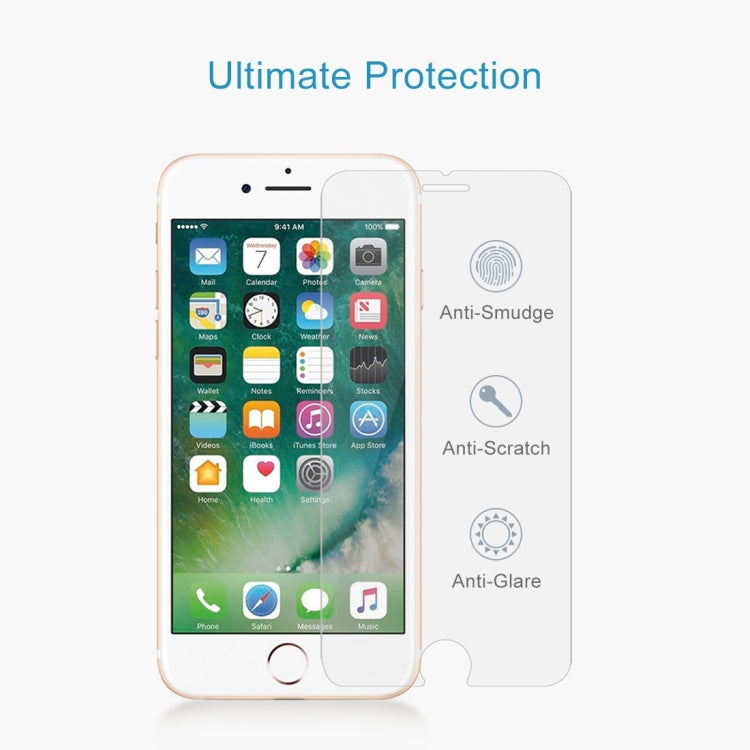 10 PCS for iPhone 8 Plus & iPhone 7 Plus 0.26mm 9H Surface Hardness 2.5D Explosion-proof Tempered Glass Non-full Screen Film - iPhone 8 Plus & 7 Plus Tempered Glass by PMC TechLife | Online Shopping South Africa | PMC TechLife