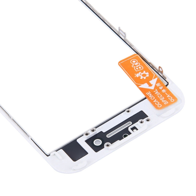 Front Screen Outer Glass Lens with Front LCD Screen Bezel Frame & OCA Optically Clear Adhesive for iPhone 7 Plus(White) - free shipping - PMC TechLife - Order now!