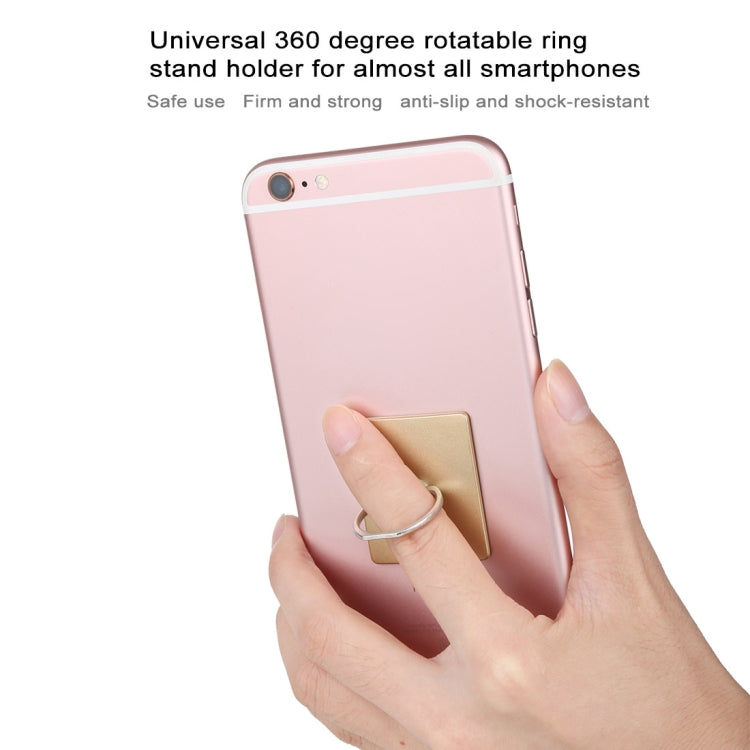 100 PCS Universal Finger Ring Mobile Phone Holder Stand(Gold) - Ring Holder by PMC TechLife | Online Shopping South Africa | PMC TechLife