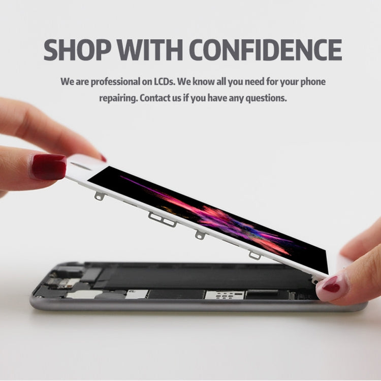 Original LCD Screen for iPhone 8 with Digitizer Full Assembly(Black) - free shipping - PMC TechLife - Order now!