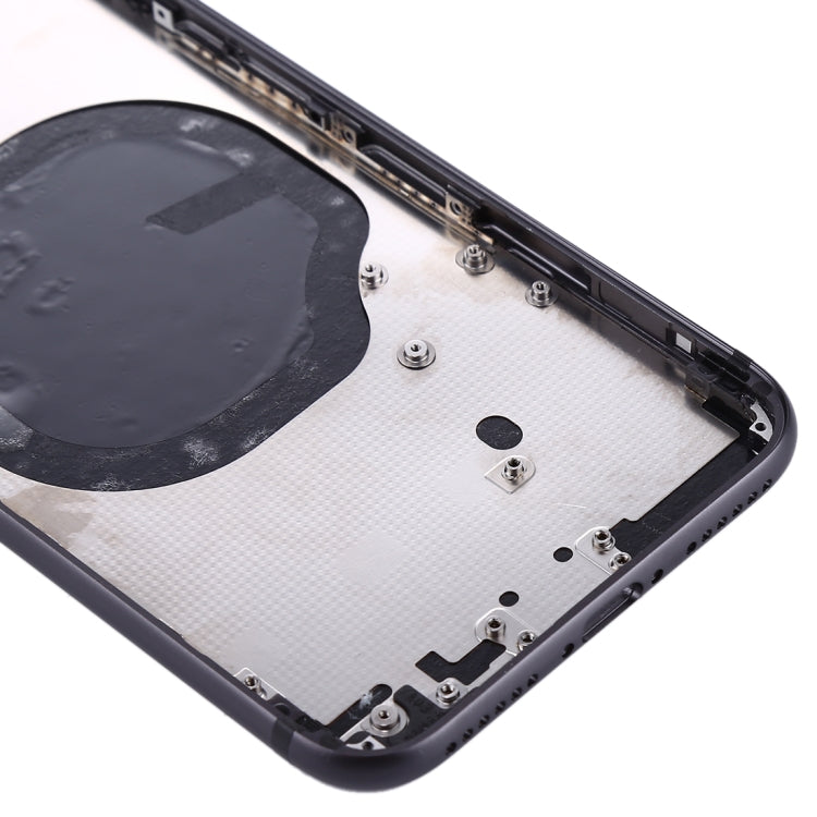 Back Housing Cover for iPhone 8 (Black) - Back Cover by PMC TechLife | Online Shopping South Africa | PMC TechLife