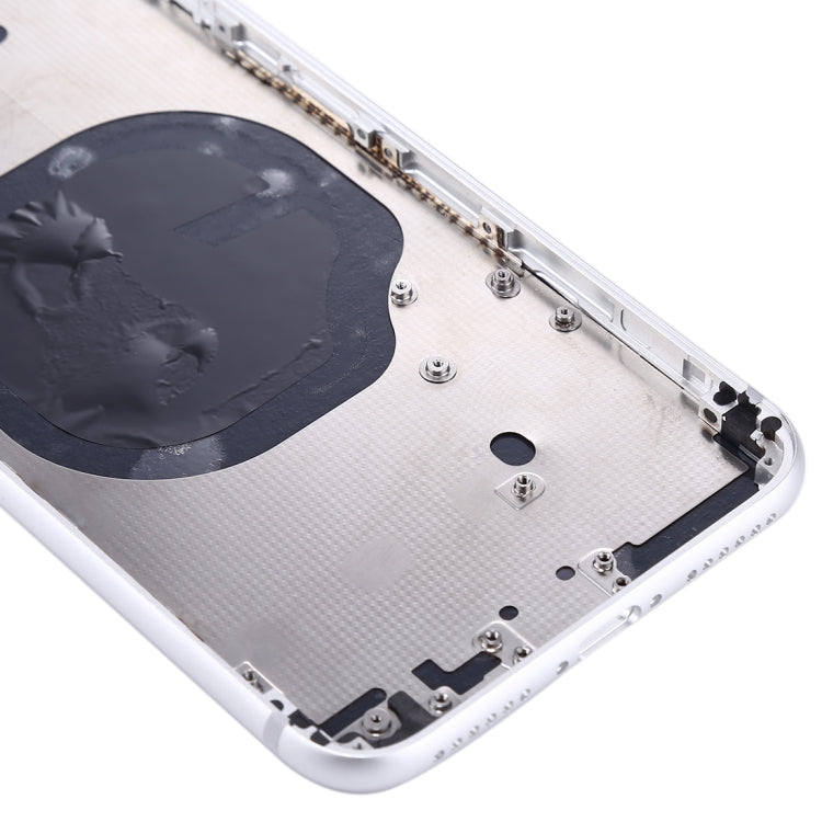 Back Housing Cover for iPhone 8(Silver) - Back Cover by PMC TechLife | Online Shopping South Africa | PMC TechLife