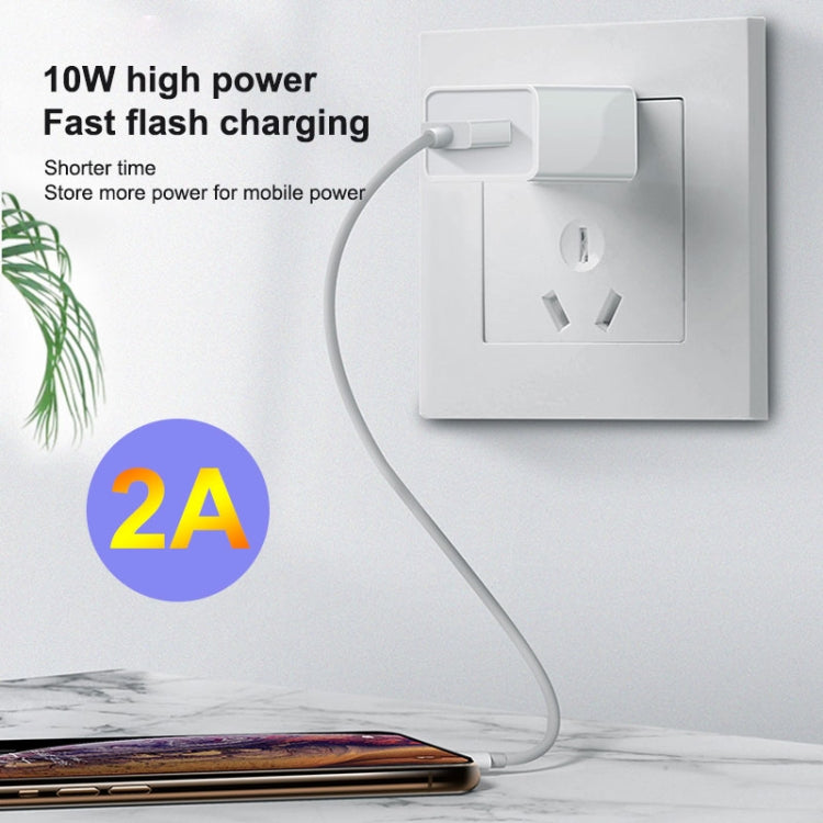 WK WP-U118 10W Single USB Port Travel Charger Power Adapter, EU Plug - free shipping - PMC TechLife - Order now!