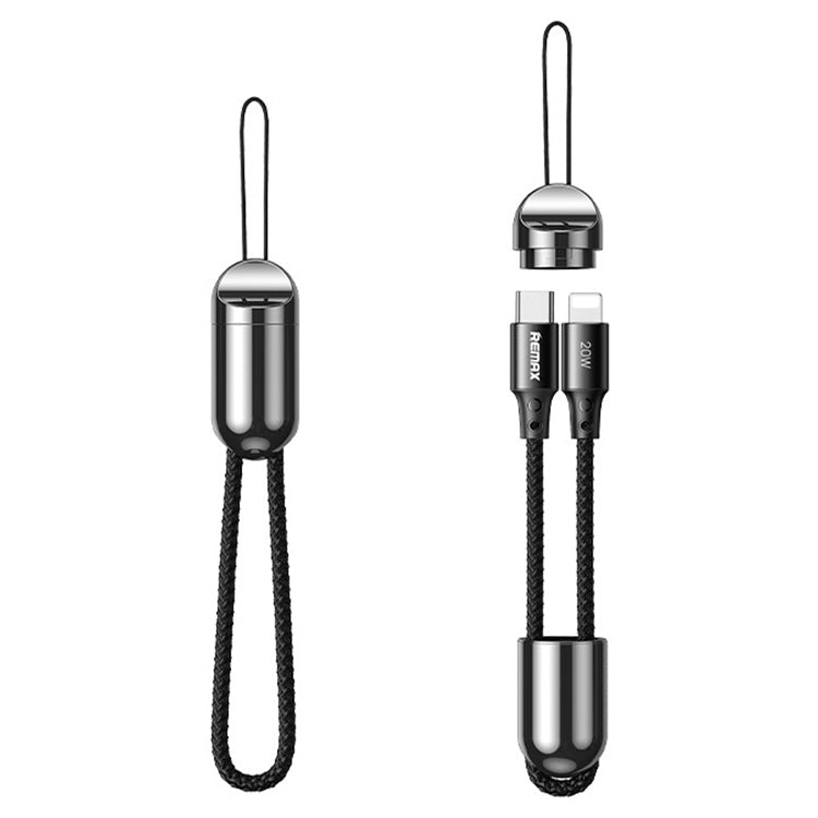 REMAX RC-140i Thor Series PD 20W USB-C / Type-C to 8 Pin Portable Lanyard Data Cable, Cable Length: 1.2m - 2 in 1 Cable by REMAX | Online Shopping South Africa | PMC TechLife | Buy Now Pay Later Mobicred