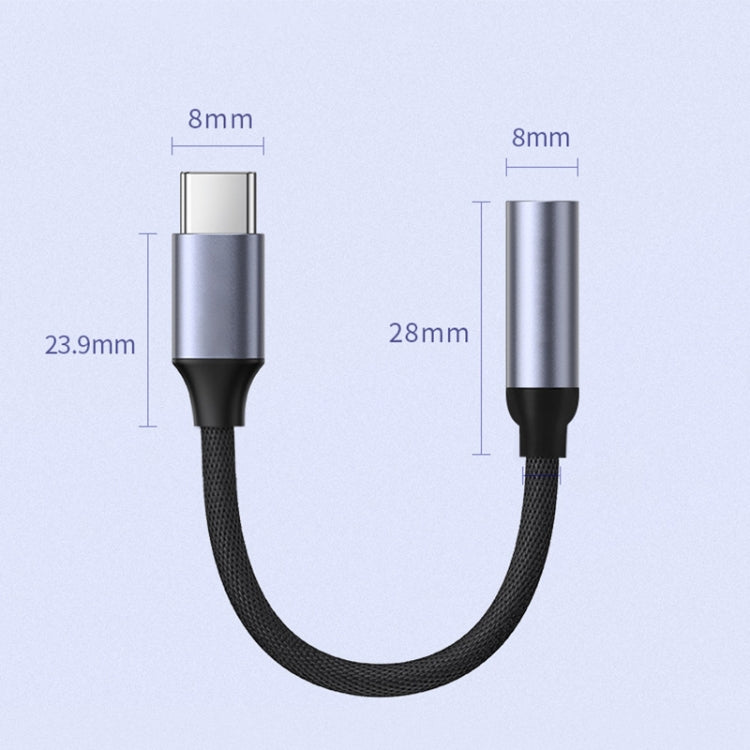 USB-C / Type-C Male to 3.5mm Audio Female Adapter Converter, Digital Audio Type - free shipping - PMC TechLife - Order now!