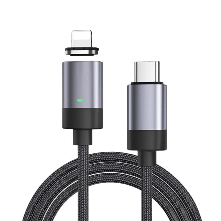 27W USB-C / Type-C to 8 Pin Fast Charging Magnetic Data Cable, Style: 1m Cable + Magnetic Head - Charging Cable & Head by PMC TechLife | Online Shopping South Africa | PMC TechLife