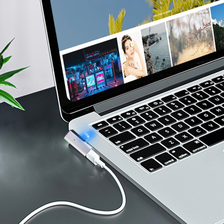 USB-C / Type-C to Magsafe 3 PD Fast Charge Adapter (Silver) - free shipping - PMC TechLife - Order now!