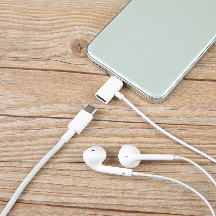 JBC-193 USB-C / Type-C Wired Control Earphone with USB-C / Type-C Interface Adapter, Support Charging / Calling - Type-C Earphone by PMC TechLife | Online Shopping South Africa | PMC TechLife