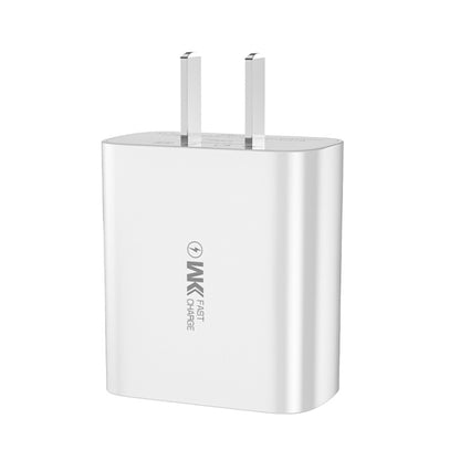 WK WP-U109 Max 20W USB + Type-C Fast Charging with Digital Display , Plug Type: US Plug - USB Charger by WK | Online Shopping South Africa | PMC Jewellery