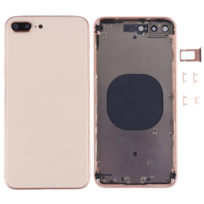 Back Housing Cover for iPhone 8 Plus(Rose Gold) - Back Cover by PMC Jewellery | Online Shopping South Africa | PMC Jewellery