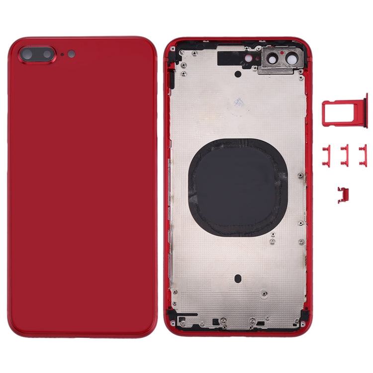 Back Housing Cover for iPhone 8 Plus(Red) - iPhone 8 Plus Parts by PMC TechLife | Online Shopping South Africa | PMC TechLife | Buy Now Pay Later Mobicred