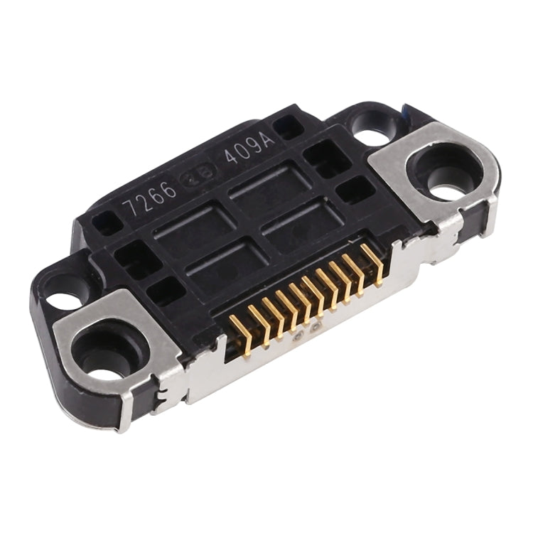 10 PCS Charging Port Connector for iPhone 8 Plus / 8(Black) - Metal Parts by PMC TechLife | Online Shopping South Africa | PMC TechLife