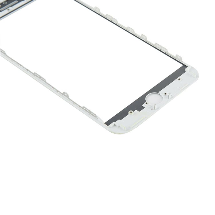 for iPhone 8 Plus Front Screen Outer Glass Lens with Front LCD Screen Bezel Frame(White) - free shipping - PMC TechLife - Order now!