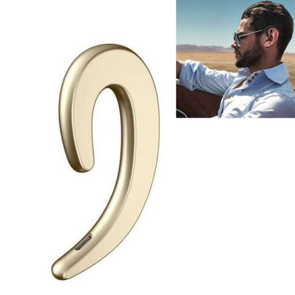 B18 Bone Conduction Bluetooth V4.1 Sports Headphone Earhook Headset, For iPhone, Samsung, Huawei, Xiaomi, HTC and Other Smart Phones or Other Bluetooth Audio Devices(Gold) - Bluetooth Earphone by PMC Jewellery | Online Shopping South Africa | PMC Jewellery