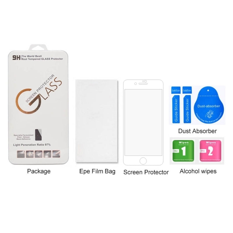 For iPhone SE 2022 / 2020 Full Screen Large Arc Edge High Aluminum Tempered Glass Film(Black) - iPhone SE 2022 / 2020 Tempered Glass by PMC TechLife | Online Shopping South Africa | PMC TechLife | Buy Now Pay Later Mobicred