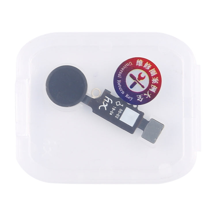 New Design Home Button (2 nd ) with Flex Cable for iPhone 8 Plus / 7 Plus / 8 / 7(Black) - free shipping - PMC TechLife - Order now!