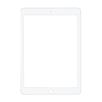 Front Screen Outer Glass Lens for iPad Air 2 / A1567 / A1566 (White) - iPad Air 2 Parts by PMC Jewellery | Online Shopping South Africa | PMC Jewellery