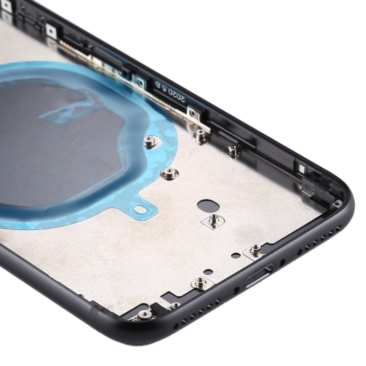 Battery Back Cover with Camera Lens Cover & SIM Card Tray & Side keys for iPhone SE 2020 - SE 2nd Generation Parts by PMC TechLife | Online Shopping South Africa | PMC TechLife