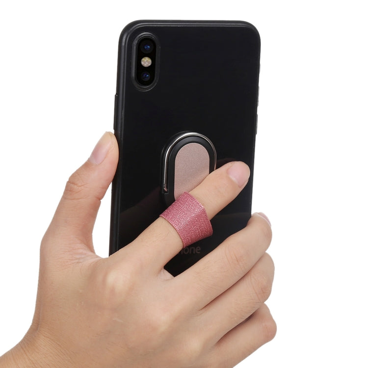 CPS-016 Universal Finger Strap Grip Self Holder Mobile Phone Stand(Rose Gold) - Ring Holder by PMC TechLife | Online Shopping South Africa | PMC TechLife
