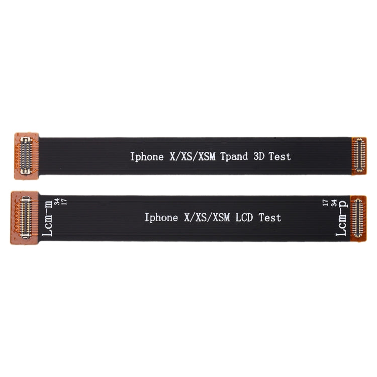 1 Pair LCD Display Screen Extension Testing Flex Cable for iPhone XS / XS Max - free shipping - PMC TechLife - Order now!