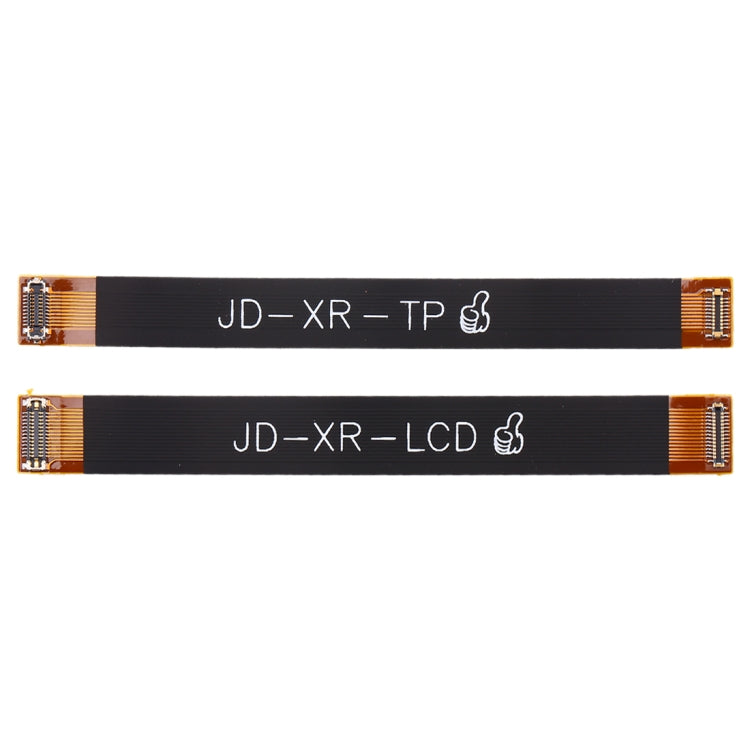 1 Pair LCD Display Screen Extension Testing Flex Cable for iPhone XR - free shipping - PMC TechLife - Order now!