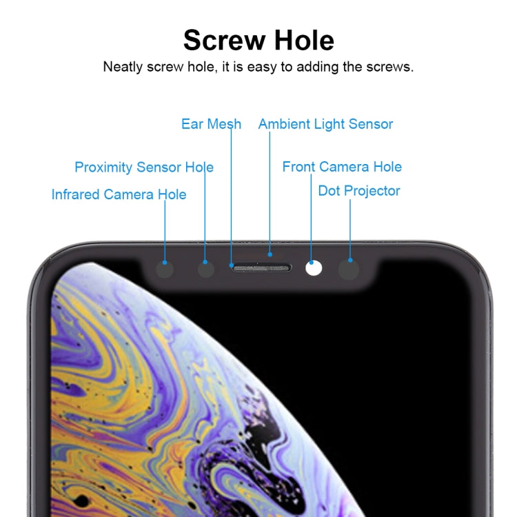 GX Soft OLED LCD Screen for iPhone XS with Digitizer Full Assembly - free shipping - PMC TechLife - Order now!